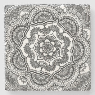 Spring Lotus Stenen Onderzetter