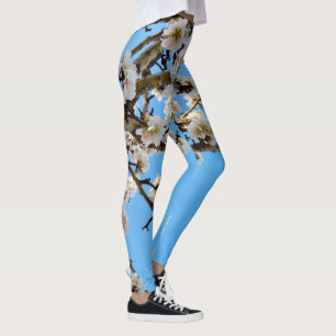 Spring Love Blossom, Dames floral Leggings. Leggings