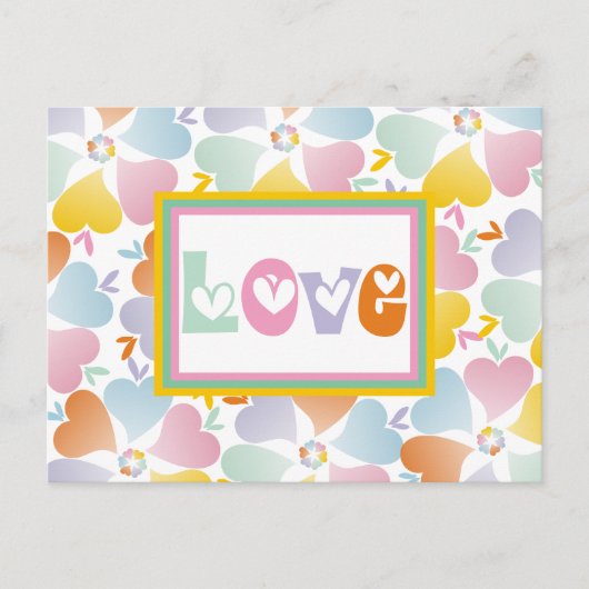 Spring Love Briefkaart (Voorkant)