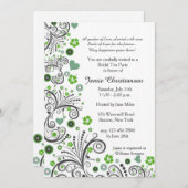 Spring Love Invitation Kaart (Voorkant / Achterkant)