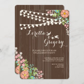 Spring Love Invitation Kaart (Voorkant / Achterkant)