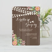 Spring Love Invitation Kaart (Staand voorkant)