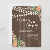 Spring Love Invitation Kaart (Voorkant)