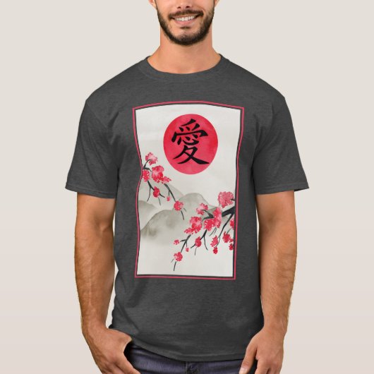 Spring Love Japan friends T-shirt (Voorkant)
