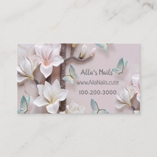 Spring Love Visitekaartje (Voorkant)