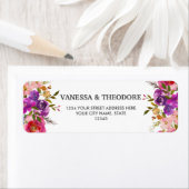 Spring Lush | Bloemen en loof Etiket (Insitu)