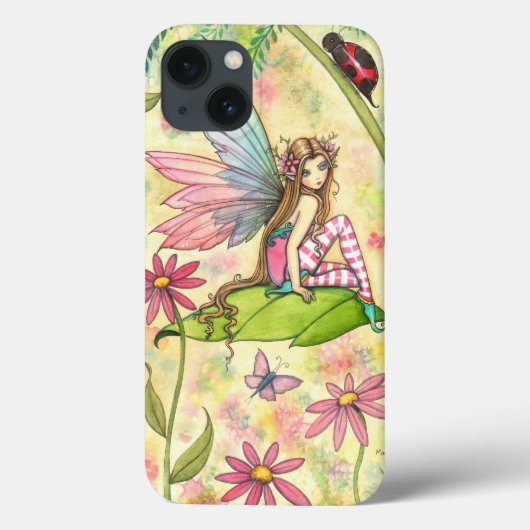 Spring Magic Cute Fairy and Ladybug Case-Mate iPhone Case (Achterkant)