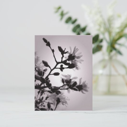Spring Magnolia Briefkaart (Staand voorkant)