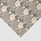 Spring Magnolia Flower Bouquet Tissuepapier (Detail)