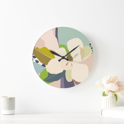 Spring Magnolia kleur blokken bloemist Grote Klok (Huis)