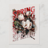 Spring Magnolias Briefkaart (Voorkant)