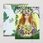 Spring Maiden Briefkaart (Voorkant / Achterkant)