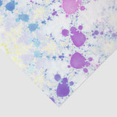 Spring Mandala B Weefselpapier Tissuepapier (Detail)