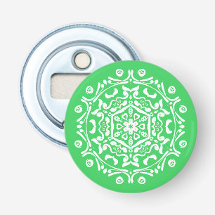 Spring Mandala Button Flesopener