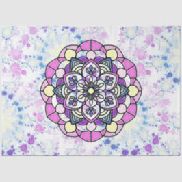 Spring Mandala C Tissue Paper Tissuepapier