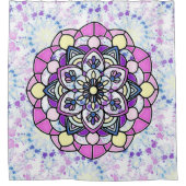 Spring Mandala douchegordijn (Voorkant)