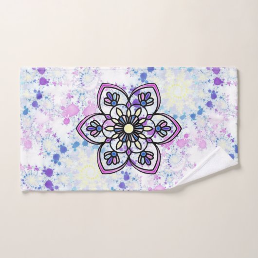 Spring Mandala Handdoek (Handdoek)