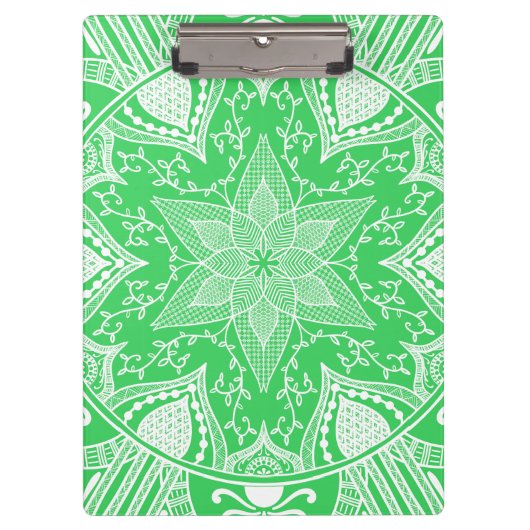 Spring Mandala Klembord (Voorkant)