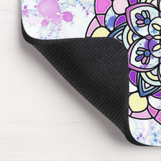 Spring Mandala Mousepad Muismat (Hoek)