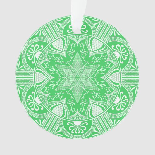Spring Mandala Ornament (voorkant)