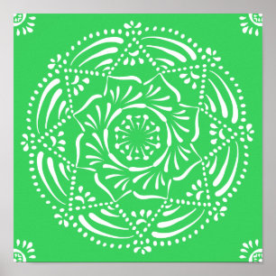 Spring Mandala Poster