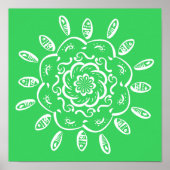 Spring Mandala Poster (Voorkant)