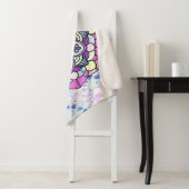 Spring Mandala Sherpa Blanket Sherpa Deken (In situ)