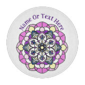 Spring Mandala snijplank (Voorkant)