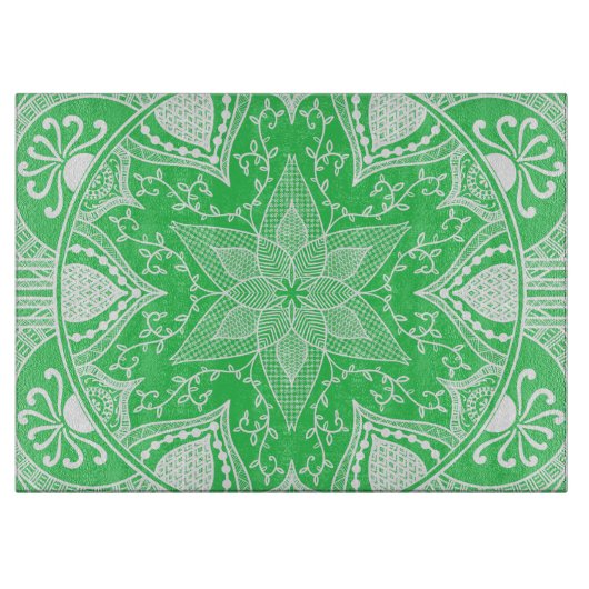 Spring Mandala Snijplank (Voorkant)