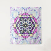 Spring Mandala Tapestry Wandkleed (Voorkant)