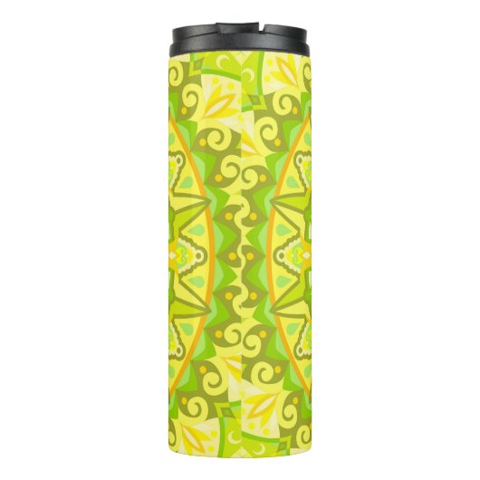 Spring Mandala Thermosbeker (Achterkant)