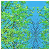 Spring Maple Blossom Photorealistisch Stof (Close Up)