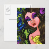 Spring Mariposa Briefkaart (Voorkant / Achterkant)