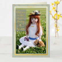 Spring Meadow Antieke Pop Foliekaart
