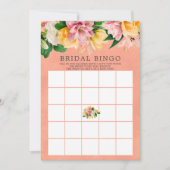 Spring Meadow BINGO Vrijgezellenfeest Game Invitat Kaart (Voorkant)