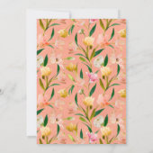 Spring Meadow BINGO Vrijgezellenfeest Game Invitat Kaart (Achterkant)