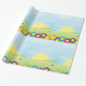 Spring Meadow Cadeaupapier (Uitgerold)