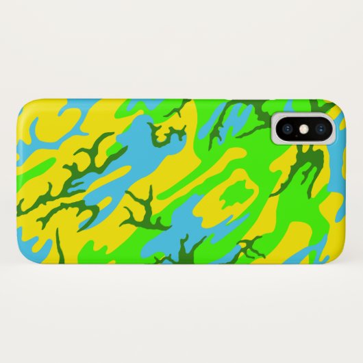 Spring Meadow Camo Case-Mate iPhone Case (Achterkant (horizontaal))