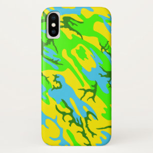 Spring Meadow Camo iPhone X Hoesje