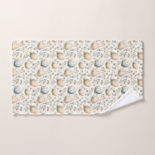 Spring Meadow Egg Pattern Bad Handdoek (Handdoek)