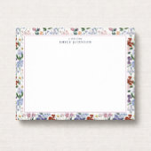 Spring Meadow Floral Note Card Kaart