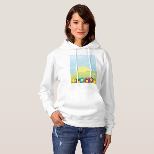 Spring Meadow Hoodie (Voorkant volledig)
