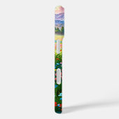 Spring Meadow & Mountains – Anime Landschap Case-Mate iPhone Case (Achterkant / Rechts)