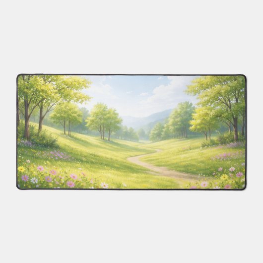 Spring Meadow Nature Mouse Pad (Voorkant)