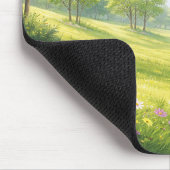 Spring Meadow Nature Mouse Pad Muismat (Hoek)