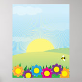 Spring Meadow Poster (Voorkant)