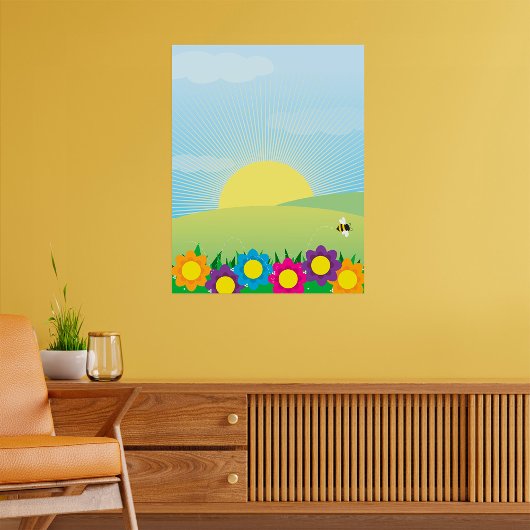 Spring Meadow Poster