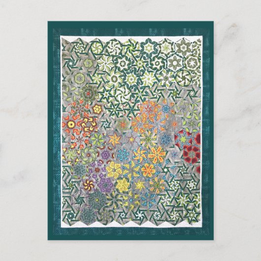 Spring Meadow Quilt Briefkaart (Voorkant)