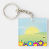 Spring Meadow Sleutelhanger (voorkant)