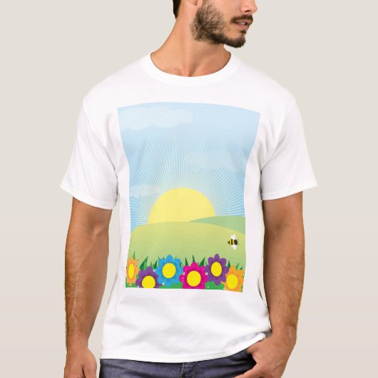 Spring Meadow T-shirt (Voorkant)